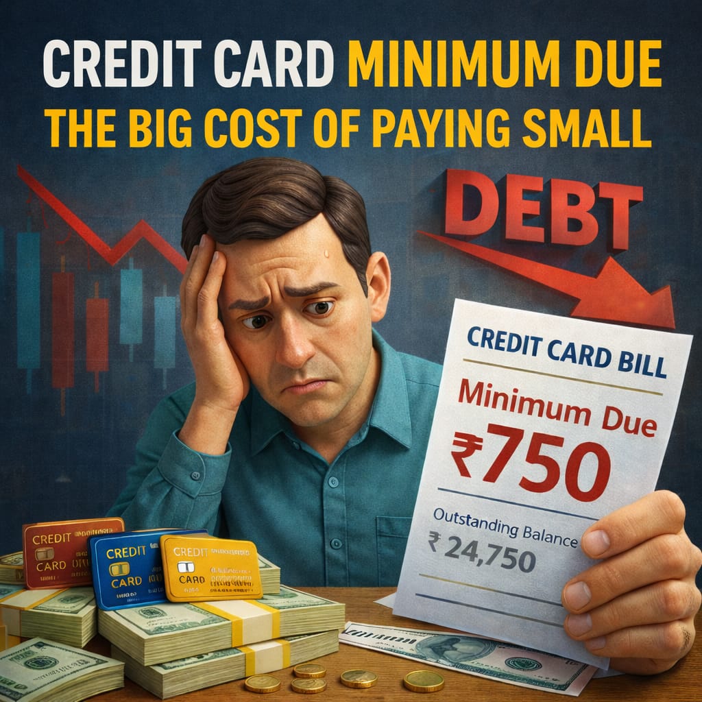 Credit Card Minimum Due: छोटी रकम कैसे बड़ा कर्ज़ बना देती है? Credit Card Minimum Due
